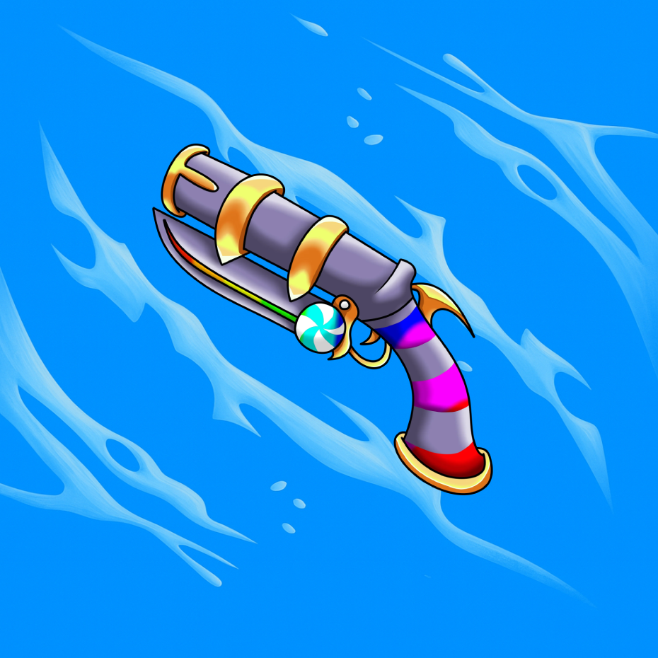 Chroma Swirly Gun